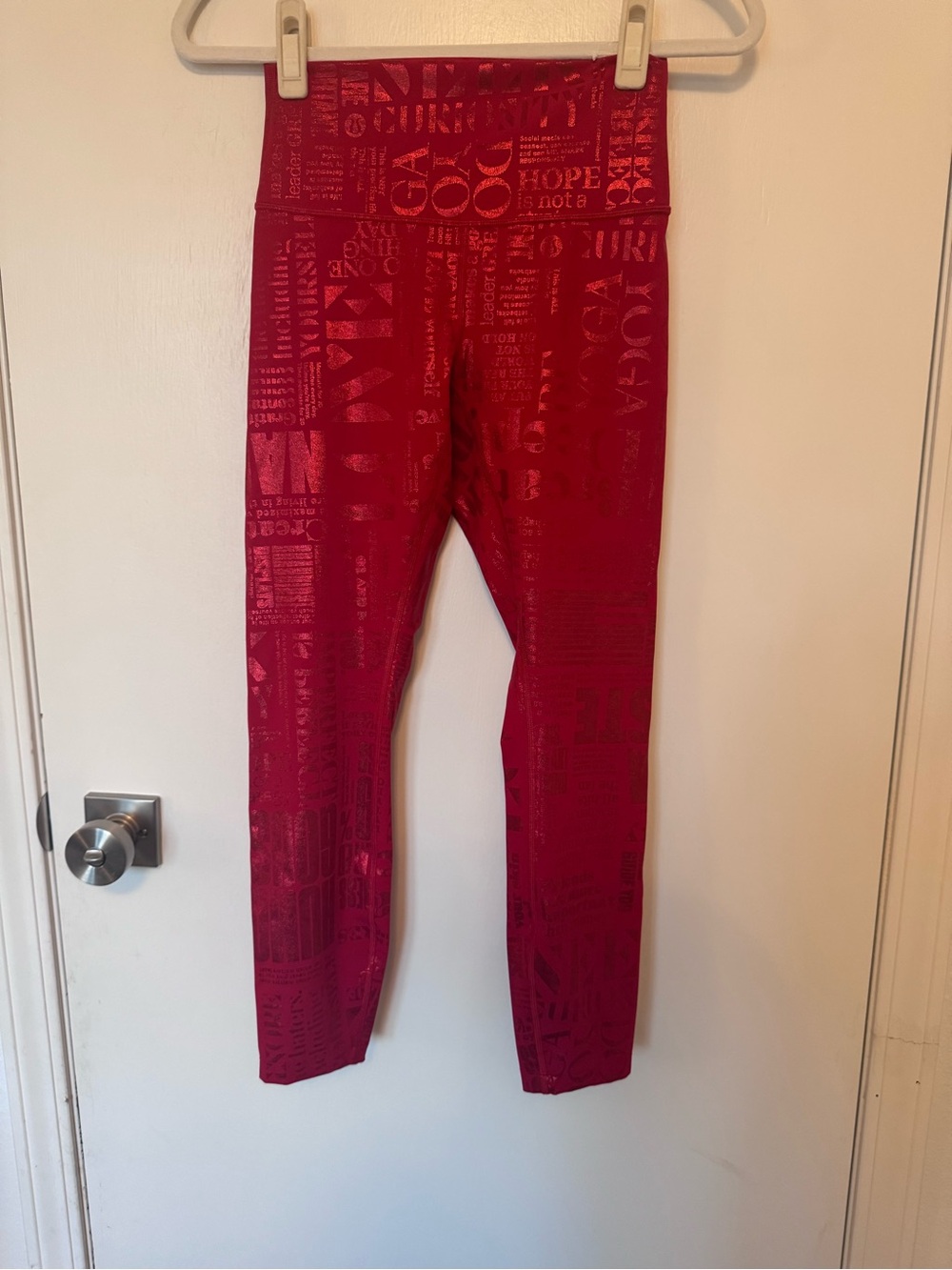 Lululemon Wunder Under High-Rise *Full-On Luxtreme Manifesto 20YR Manifesto 25” - Picture 5 of 10